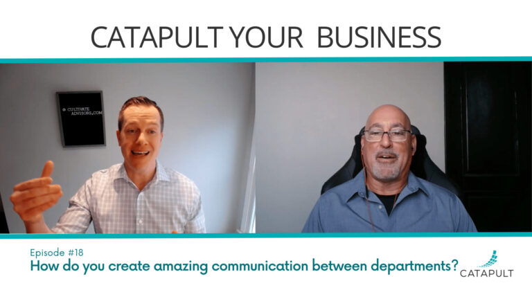 Ep 18: How do you create amazing communication between departments so the business thrives?